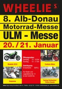 20. + 21.01.2018 Wheelie´s Motorrad-Messe in ULM mit HATTECH - 