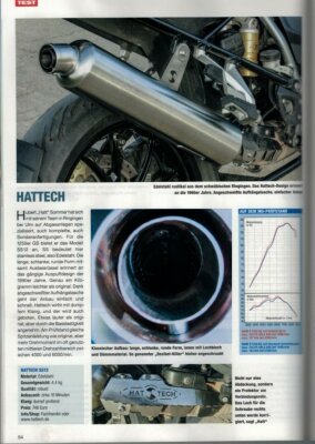 Motorrad Magazin MO: BMW Motorräder Sonderausgabe 72 - BMW R 1250 GS Hattech-Auspuff gestestet - Motorrad Magazin MO Sonderausgabe 72 - BMW R 1250 GS: Auspuff getestet