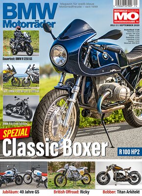 BELLA BAVARESE - Magini-BMW-MB1 mit handgefertigten Auspuffanlagen von Hattech [Motorrad Magazine MO Sonderausgabe 74] - 