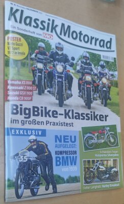 Legändere BMW Typ 255 [BMW Kompressor Replika] - Klassik Motorrad Ausgabe 6/2021 - 