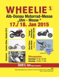 17.-18.01.2015 Wheelie´s Motorrad-Messe in ULM mit HATTECH - 