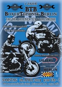 Tag der offenen Tür &amp; Hausmesse bei BoxerTechnik Berlin am 26. Apr. 2014 - 