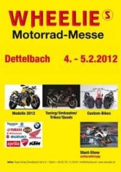WHEELIES Motorradmesse DETTELBACH (bei Würzburg) mit HATTECH 04.-05.02.2012 - 
