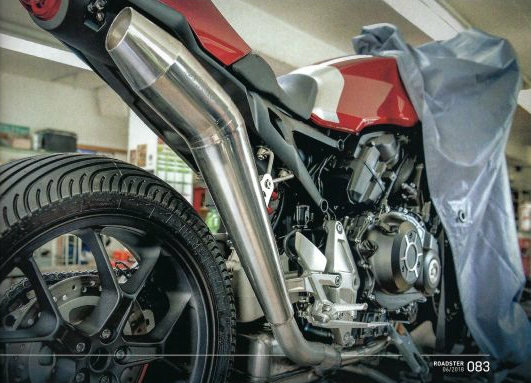 &quot;Der Schreiner mit dem Edelstahl&quot; - HATTECH Auspuff für die Honda CB 1000 R  [Roadster Magazin 06/2018] - &quot;Der Schreiner mit dem Edelstahl&quot; - HATTECH Auspuff für die Honda CB 1000 R