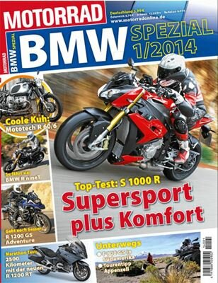 MOTORRAD BMW SPEZIAL (Ausg. 1/2014) empfiehlt den HATTECH Dark Style und Titan-Auspuff - MOTORRAD BMW SPEZIAL