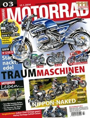 `Auspuff-Empfehlung´ beim Motorrad-Produkttest (Ausg. vom 17.01.2014) - `Auspuff-Empfehlung´ beim Motorrad-Produkttest