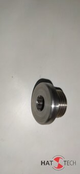 HATTECH Verschluschraube fr Einschweibuchse M18x1.5 in Edelstahl
