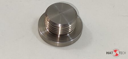 HATTECH Verschluschraube fr Einschweibuchse M18x1.5 in Edelstahl