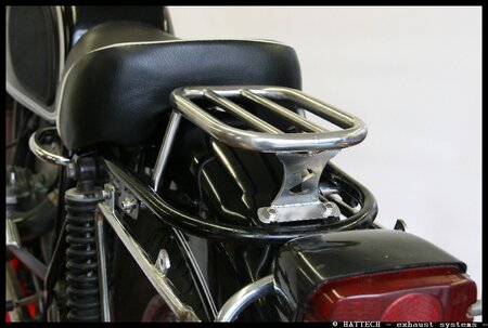 Edelstahl Gepckbrcke fr /6+/7  Ideal in Kombination passend fr BMW R60/6 R75/6 R90/6 R90S R60/7 R
