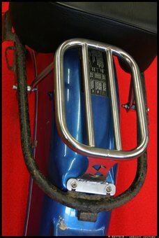 Edelstahl Gepckbrcke fr /6+/7  Ideal in Kombination passend fr BMW R60/6 R75/6 R90/6 R90S R60/7 R