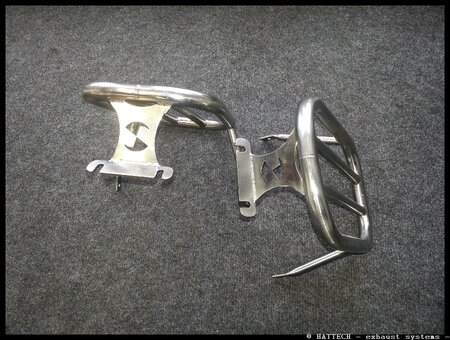 Edelstahl Gepckbrcke passend fr BMW R 65, R 80, R 80RT, R 100 RS, RT Monolever Modelle  ab `85