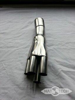 BMW K100 / K100 RS/RT/LT 66 kW HATTECH-Sammler   4-1 Collector - low position