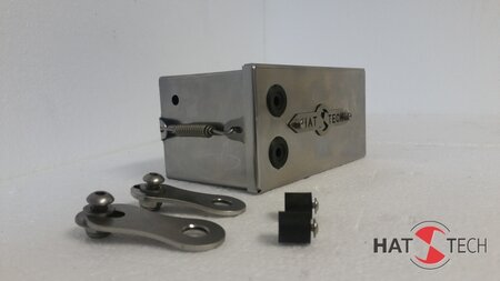 BATTERIEHALTER UNDERENGINE S1 Edelstahl glasperlgestrahlt fr BMW 2 Ventiler-Boxer