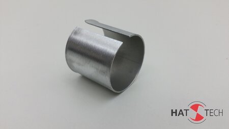 HATTECH ALUMINIUM - Dichtung zwischen originalem Sammler und Endschalldmpfer