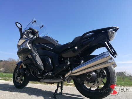HATTECH Auspuff - SIX -CONE  Endschalldmpfer mit Geruschreduzierungseinstzen  fr BMW K1600 GT / GTL