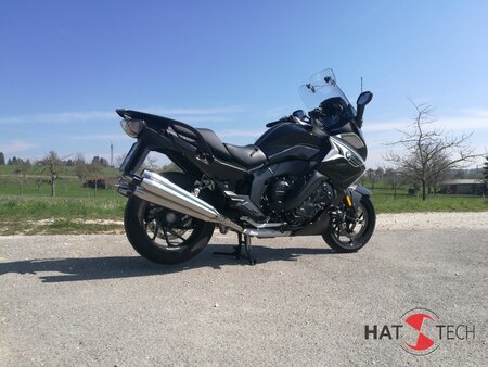 HATTECH Auspuff - SIX -CONE  Endschalldmpfer mit Geruschreduzierungseinstzen  fr BMW K1600 GT / GTL