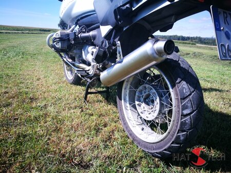 BMW R 850 / 1150 GS -   SS1150 - PS: Y-Rohr mit Katalysator und rundem Endschalldmpfer