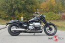 HATTECH Auspuff - CANNONBALL R18 - Schalldämpfer mit Anbauteilen für die BMW R18 Modelle auf original Krümmer - EU-Typgenehmigung gebürstet