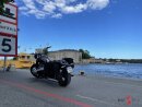 HATTECH Auspuff - CANNONBALL R18 - Schalldämpfer mit Anbauteilen für die BMW R18 Modelle auf original Krümmer - EU-Typgenehmigung gebürstet