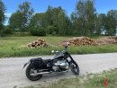 HATTECH Auspuff - CANNONBALL R18 - Schalldämpfer mit Anbauteilen für die BMW R18 Modelle auf original Krümmer - EU-Typgenehmigung gebürstet