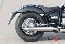 HATTECH Auspuff - CANNONBALL R18 - Schalldämpfer mit Anbauteilen für die BMW R18 Modelle auf original Krümmer - EU-Typgenehmigung gebürstet