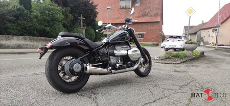 HATTECH Auspuff - R18 Concept 2SL - Schalldmpfer mit Anbauteilen fr die BMW R18 Modelle   - Mit EU-Typgenehmigung
