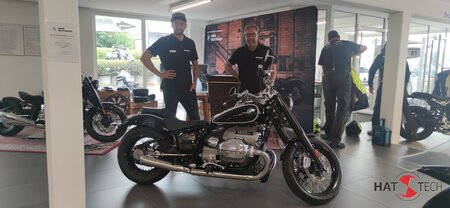 HATTECH Auspuff - R18 Concept 2SL - Schalldmpfer mit Anbauteilen fr die BMW R18 Modelle   - Mit EU-Typgenehmigung