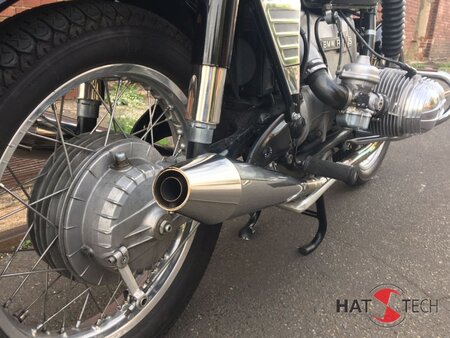 HATTECH Auspuff - GUNBALL100 - Auspuff fr BMW /5 - /6 - /7 mit EG-ABE  auf 38mm Krmmer