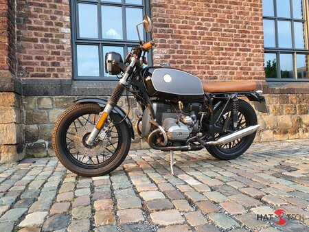 HATTECH Auspuff CANNONBALL- BMW R 45, R 65, R 65LS `78 - `84 Endschalldmpfersatz auf 35mm Krmmer mit EG-ABE