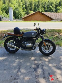 HATTECH Auspuff CANNONBALL- BMW R 45, R 65, R 65LS `78 - `84 Endschalldmpfersatz auf 35mm Krmmer mit EG-ABE