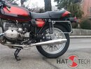 HATTECH Auspuff - GUNBALL100 - Norton Style Schaldämpfer für BMW R 45, R 65, R 65LS `78 - `84  auf 35mm Krümmer mit EG-ABE