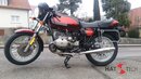 HATTECH Auspuff - GUNBALL100 - Norton Style Schaldämpfer für BMW R 45, R 65, R 65LS `78 - `84  auf 35mm Krümmer mit EG-ABE