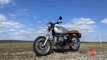 HATTECH Auspuff - GUNBALL - BMW R 65, R 80, R 80RT, R 100 RS, RT Monolever Modelle  ab `85   Endschalldmpfersatz direkt auf Krmmer mit EG-ABE