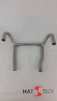 HATTECH Edelstahl-Krümmersatz 38mm - BMW R 80, R 80RT, R...