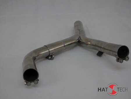 HATTECH Auspuff - Y-ROHR/ Y-pipe - BMW R 65, R 80, R 80RT, R 100