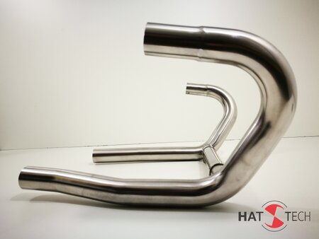 HATTECH Edelstahl-Krmmersatz - 35mm Auslassdurchmesser 38mm Anschludurchmesser - BMW R 65 Monolever Modell  ab 1985 bis 1993