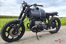 HATTECH Komplettanlage - GB25-BOBBER - BMW R 65, R 80, R 80RT, R 100 RS, RT Monolever Modelle  ab `85   Komplettanlage mit Krümmer und Schalldämpfer - Mit EG-ABE