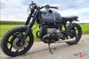 HATTECH Komplettanlage - GB25-BOBBER - BMW R 80, R 80RT, R 100 RS, RT Monolever Modelle  ab `85   Komplettanlage mit Krümmer und Schalldämpfer - Mit EG-ABE