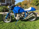 HATTECH Auspuff - GUNBALL - BMW R80 / 100R/GS  und Mystic -  linksseitiger Doppelschalldämpfer ab original Krümmer mit EG-ABE