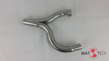 R80 R / R100 R Mystic - HATTECH Y-ROHR/ Y-pipe - Optimierte Abgasfhrung als Vorschalldmpferersatz. mit E-Prfzeichen
