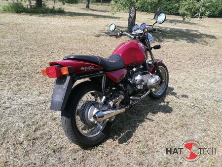 HATTECH Auspuff - GUNBALL - BMW R80R / 100R  und Mystic ---  links- und rechtsseitiger Schalldmpfer ab original Krmmer mit EG-ABE