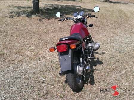 HATTECH Auspuff - GUNBALL - BMW R80R / 100R  und Mystic ---  links- und rechtsseitiger Schalldmpfer ab original Krmmer mit EG-ABE