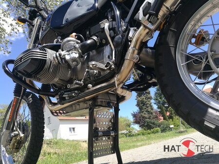 HATTECH Y-ROHR/ Y-pipe `Pure & Craft als Vorschalldmpferersatz mit E-Prfzeichen - BMW R80GS R100 GS