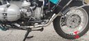 BMW R80 / 100 GS HATTECH - " Paris-Dakar 86 "- Schalldämpfer mit EG-ABE gebürstet