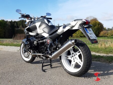 BMW R 1150 R / Rockster -   SS1150 - PS: Y-Rohr mit Katalysator und rundem Endschalldmpfer