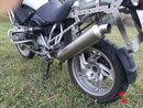 SS12-PS: Runder Hattech Endschalldämpfer mit EG-ABE - BMW R 1200 GS und GS Adventure  2004-2009