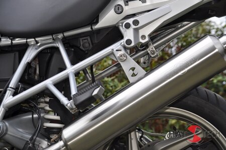 BMW R 1200 GS und GS Adventure  2010-2013 -   SS12-PS: Runder Hattech Endschalldmpfer mit EG-ABE