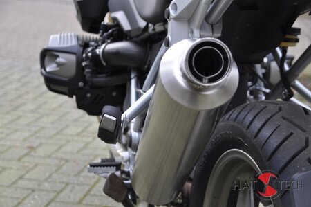 BMW R 1200 GS und GS Adventure  2010-2013 -   SS12-PS: Runder Hattech Endschalldmpfer mit EG-ABE