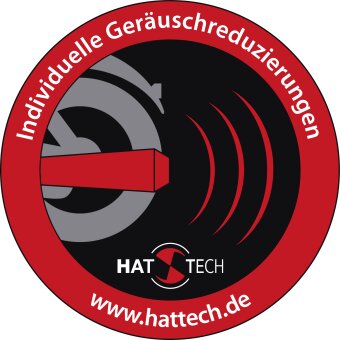 BMW R 1200 GS und GS Adventure  2010-2013 - SS12-RS (Reduced Sound): Runder Hattech Endschalldämpfer mit EG-ABE (mit Lautstärkereduzierung) gebürstet