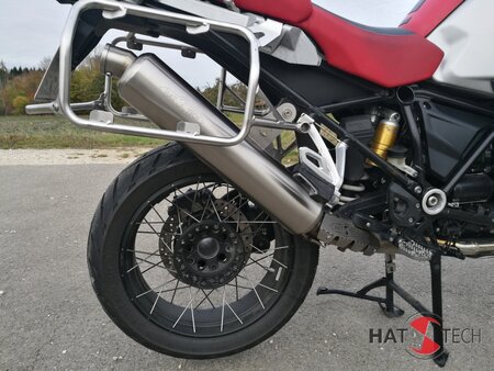 BMW R1200 GS und GS Adventure LC  EURO3/EURO4-Modelle -   SS12-PS: Runder Hattech Endschalldämpfer  mit EG-ABE